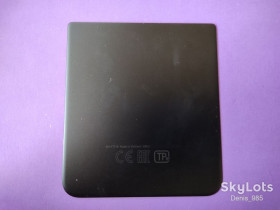 Комплектуючі для корпусів Комплектующие для корпусов ^/--/^ Samsung Galaxy Flip 3, SM-F /--/ 711 /--/ B, задняя крышка, черная ^_^^^ Samsung Galaxy Flip 3, SM-F /--/ 711 /--/ B, задня кришка, чорна - фото фото фото