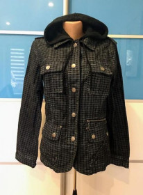 Піджаки Пиджаки ^/--/^ Джинсовий піджак з капюшоном fresh made ^_^^^ Джинсовый пиджак с капюшоном fresh made - фото фото фото