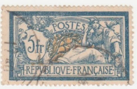 Франція Франция ^/--/^ Франция  1900  г. № 101 гашеная ^_^^^ Франція 1900 р. No 101 гашена - фото фото фото