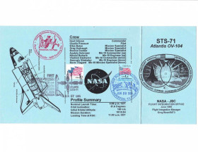 Освоєння космосу Освоение космоса ^/--/^ Космос . США 1995 г  MNH - 2 /--/ а скана ^_^^^ Космос. США 1995 MNH - 2 /--/ а скана - фото фото фото