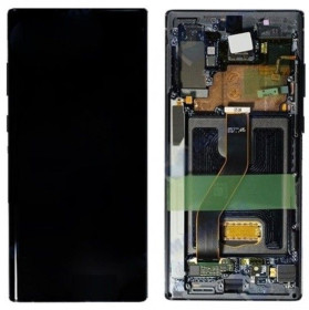 Сенсорні екрани і Дисплеї Сенсорные экраны и Дисплеи ^/--/^ Дисплей Samsung Galaxy Note 10 SM-N /--/ 970 100%   (Service Pack) with frame Aura Black ^_^^^ Samsung Galaxy Note 10 SM-N /--/ 970 100% (Service Pack) with frame Aura Black - фото фото фото
