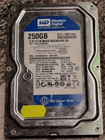 Жорсткі диски Жесткие диски ^/--/^ &amp;quot;100%&amp;quot; hdd 3.5 250 гб wd blue 7200 99.9/101 жесткий диск wd /--/ 2500 /--/ aaks western digital вд - фото фото фото
