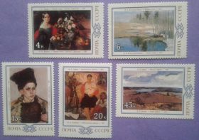 СРСР - СССР - ^/--/^ СССР 1983 искусство живопись Белоруссия СК 5366-5370 MNH ^_^^^ СРСР 1983 мистецтво живопис Білорусь СК 5366-5370 MNH - фото фото фото