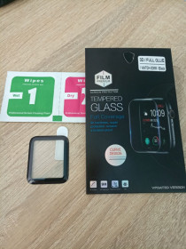 Плівки для екранів Пленки для экранов ^/--/^ Защитное стекло Full Glue Apple Watch 42 /--/ mm чёрное ^_^^^ Full Glue Apple Watch 42 /--/ mm чорне - фото фото фото