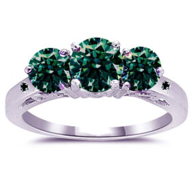 Кільця Кольца ^/--/^ Кольцо 925 Муассанит 3.36 ct Размер 18 ^_^^^ Кільце 925 Муассаніт 3.36 ct Розмір 18 - фото фото фото