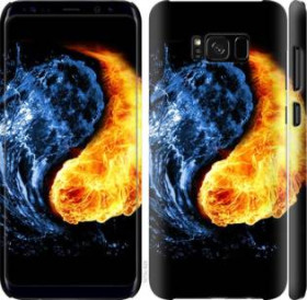 Чохли, бампера Чехлы, бампера ^/--/^ Чехол на Samsung Galaxy S /--/ 8 Инь-Янь 1670 /--/ c-829 - фото фото фото