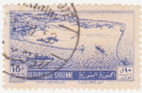 Сирія Сирия ^/--/^ Сирия  1953 г. № 534 гашеная ^_^^^ Сирія 1953 р. No 534 гашена - фото фото фото