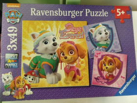 Розвиваючі іграшки Развивающие игрушки ^/--/^ Ravensburger Пазли Щенячий Патруль Skye &amp; Everest 3×49 деталі ^_^^^ Ravensburger Пазлы Щенячий Патруль Skye &amp; Everest 3×49 детали - фото фото фото