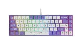 Клавіатури Клавиатуры ^/--/^ Лот Клавіатура механічна AJAZZ AK /--/ 680 HOT SWAP Purple ^_^^^ Лот Клавиатура механическая AJAZZ AK /--/ 680 HOT SWAP Purple - фото фото фото