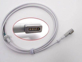 Адаптери живлення Адаптеры питания ^/--/^ DC кабель для Apple MagSafe (45 /--/ W, 60 /--/ W, 85 /--/ W) от блока питания до ноутбука. L-Shape ^_^^^ DC кабель для Apple MagSafe (45 /--/ W, 60 /--/ W, 85 /--/ W) від блоку живлення до ноутбука. L-Shape. - фото фото фото