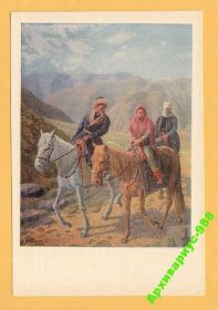 СРСР СССР ^/--/^ ЖИВОПИСЬ КАЗАХСТАН №62 Худ.КАСТЕЕВ Свадьба Невеста ^_^^^ ЖИВОПИС КАЗАХСТАН No /--/ 62 Худ.КАСТЕЄВ Весілля Наречена - фото фото фото