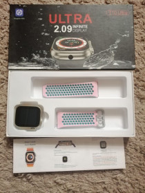 Розумні годинники (Smart watch) Умные часы (Smart watch) ^/--/^ Фірмовий Металевий смарт годинник T /--/ 10 Ultra ^_^^^ Металлический смарт часы T /--/ 10 Ultra - фото фото фото
