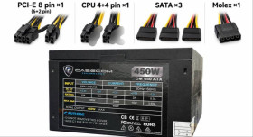 Блоки живлення Блоки питания ^/--/^ Б/У Блок живлення Casecom CM 450 ATX/450 /--/ W/PCI-E 6+2 pin/CPU 4+4 pin/3×SATA/1×Molex/120 мм / код.q /--/ 917 ^_^^^ Б/У Блок питания Casecom CM 450 ATX/450 /--/ W/PCI-E 6+2 pin/CPU 4+4 pin/3×SATA/1×Molex/120 мм код.q /--/ 917 - фото фото фото