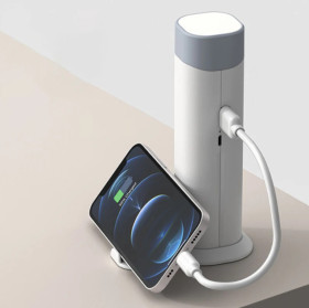 Ліхтарі, ліхтарики Фонари, фонарики ^/--/^ Ліхтар із функцією PowerBank ємністю 20000 мАг · Портативний бездротовий світлодіодний світильник з підзарядкою для телефону ^_^^^ Фонарь с функцией PowerBank емкостью 20000 мАч · Портативный беспроводной светодиодный светильник с подзарядкой для телефона - фото фото фото
