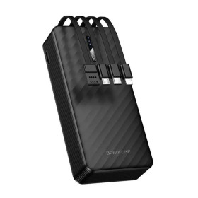 Зовнішні акумулятори (Power Bank) Внешние аккумуляторы (Power Bank) ^/--/^ Power bank Borofone BJ /--/ 84 /--/ A 20000 mAh з вбудованими кабелями повербанк Black ^_^^^ Power bank Borofone BJ /--/ 84 /--/ A 20000 mAh со встроенными кабелями Black - фото фото фото