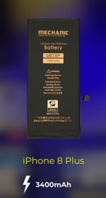 Акумулятори Аккумуляторы ^/--/^ Акумулятор MECHANIC для iPhone 8 Plus   (Збільшена ємність, 3400 /--/ mAh) ^_^^^ Аккумулятор MECHANIC для iPhone 8 Plus (Увеличенная емкость, 3400 /--/ mAh) - фото фото фото