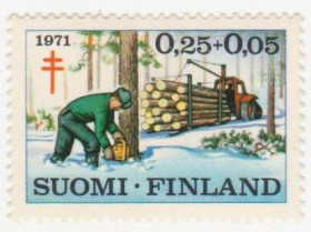 Скандинавія Скандинавия ^/--/^ Финляндия 1971 г. № 693 * ^_^^^ Фінляндія 1971 р. No 693* - фото фото фото