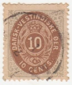 Скандинавія Скандинавия ^/--/^ Датская Вест-Индия 1876 г.№ 11 гашеная ^_^^^ Данська Вест-Індія 1876 р. No 11 гашена - фото фото фото