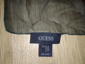 Шарфи, шалі Шарфы, шали ^/--/^ Шовковий шарф guess, розмір 40*150 /--/ см ^_^^^ Шелковый шарф guess, размер 40*150 /--/ см - фото фото фото