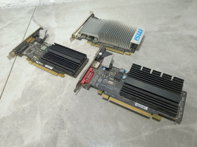 Відеокарти Видеокарты ^/--/^ Відеокарти 3 шт ОДНИМ ЛОТОМ - Nvidia GT /--/ 210 AMD HD /--/ 5450 - 1 /--/ GB - у робочому стані - ВІД 1 ГРН - фото фото фото