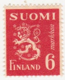 Скандинавія Скандинавия ^/--/^ Финляндия 1945 г. № 313 * ^_^^^ Фінляндія 1945 р. No 313* - фото фото фото