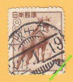 Фауна Фауна ^/--/^ 1952 ЯПОНИЯ Животные ФАУНА Природа Стандарт Гаш. ^_^^^ 1952 ЯПОНІЯ Тварини ФАУНА Природа Стандарт Гаш. - фото фото фото