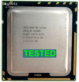 Процесори Процессоры ^/--/^ Intel Xeon W /--/ 3505 SLBGC 2.533 /--/ GHz | 2 cores/2 threads | Socket 1366 / B / LGA /--/ 1366 - фото фото фото