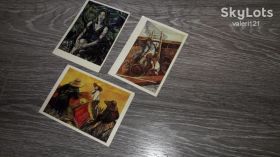 СРСР СССР ^/--/^ открытка СССР Армандо Пиццинато  1968 г. 3 шт ^_^^^ листівка СРСР Армандо Піццинато 1968 р. 3 шт - фото фото фото