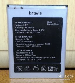 Акумулятори Аккумуляторы ^/--/^ Bravis A /--/ 503 Joy Dual Sim аккумулятор оригинал 100% ^_^^^ Bravis A /--/ 503 Joy Dual Sim акумулятор оригінал 100% - фото фото фото