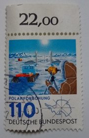 НДР, ФРН ГДР, ФРГ ^/--/^ Германия 1981 Полярная экспедиция, гашеная ^_^^^ Німеччина 1981 Полярна експедиція, гашена - фото фото фото
