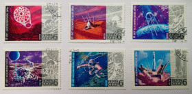 СРСР - СССР - ^/--/^ СССР 1972 15 лет Космической эры, гашеные ^_^^^ СРСР 1972 15 років Космічної ери, гашені - фото фото фото