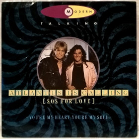 Платівки Пластинки ^/--/^ Modern Talking - Atlantis Is Calling -1986.    (EP). 7. Vinyl. Пластинка. England. ^_^^^ Modern Talking - Atlantis Is Calling - 1986. 7. Vinyl. Платівка. England. - фото фото фото