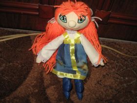 Готові вироби Готовые изделия ^/--/^ Кукла Весняночка ручной работы 22 см. ^_^^^ Лялька Весняночка ручної роботи 22 см. - фото фото фото