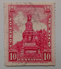Північна Америка Северная Америка ^/--/^ Мексика 1923 Архитектура, памятник, 10 /--/ С, гашеная ^_^^^ Мексика 1923 Архітектура, пам'ятник, 10 /--/ С, гашена - фото фото фото
