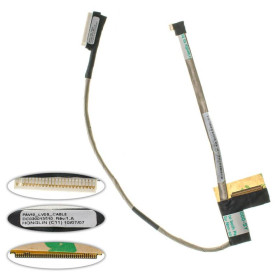 Шлейфи Шлейфы ^/--/^ Шлейф матрицы для ноутбука TOSHIBA (NB /--/ 250, NB /--/ 255), LED, разъем под камеру (DC /--/ 020013510) ^_^^^ Шлейф матриці для ноутбука TOSHIBA (NB /--/ 250, NB /--/ 255), LED, роз'єм під камеру (DC /--/ 020013510) - фото фото фото