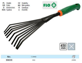 Інші інструменти Другие инструменты ^/--/^ Грабли веерные мини FLO-99039 ^_^^^ Граблі віялові Польща міні FLO-99039 - фото фото фото
