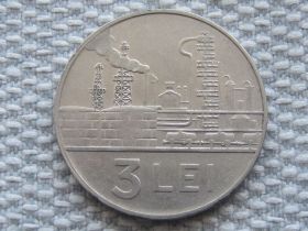 Румунія Румыния ^/--/^ Румыния 3 лей 1966 года #5448 ^_^^^ Румунія 3 лей 1966 року #5448 - фото фото фото