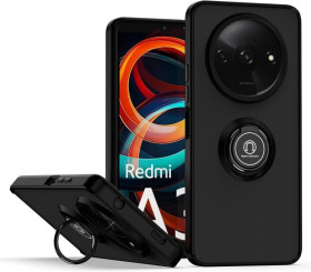 Чохли, бампера Чехлы, бампера ^/--/^ Чохол Fiji Colorframe для Xiaomi Redmi A /--/ 3 матовий бампер з кільцем підставкою Black ^_^^^ Чехол Fiji Colorframe для Xiaomi Redmi A /--/ 3 матовый бампер с кольцом подставкой Black - фото фото фото