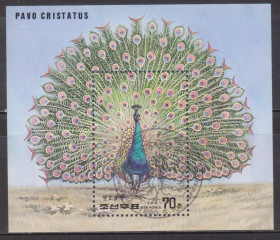 КНДР КНДР ^/--/^ КНДР 1990 ПЕВЧИЕ ПТИЦЫ ПАВЛИН Pavo cristatus ЭНДЕМИК ФАУНА ОРНИТОЛОГИЯ ДИКАЯ ПРИРОДА Mi.3106 Bl.254 SW /--/ 3219 гашёный ^_^^^ КНДР 1990 ПІВЧІ ПТИЦІ ПАВЛІН ЕНДЕМІК ФАУНА ОРНИТОЛОГІЯ ДІКА ПРИРОДУ Mi.3106 Bl.254 SW /--/ 3219 гашений - фото фото фото