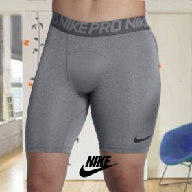 Шорти Шорты ^/--/^ Nike Pro оригинал Компрессионные мужские шорты серый меланж перфорация 2 /--/ XL ^_^^^ Компресійні чоловічі шорти сірий меланж перфорація 2 /--/ XL - фото фото фото