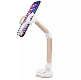 Інше Другое ^/--/^ Тримач для телефонів на присосці 360 Long Handle Folding Gold ^_^^^ Держатель для телефонов на присоске 360 Long Handle Folding Gold - фото фото фото