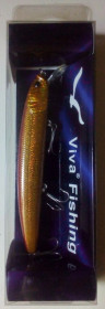 Воблери, принади Воблеры, приманки ^/--/^ Воблер Viva Fishing Seabass Minnow 115 /--/ F  (новый) ^_^^^ Воблер Viva Fishing Seabass Minnow 115 /--/ F (новий) - фото фото фото