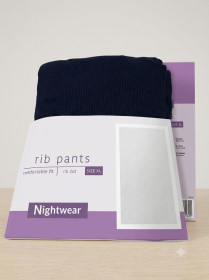 Штани Брюки ^/--/^ Жіночі домашні штани в рубчик Nightwear  (розмір XL) ^_^^^ Женские домашние штаны в рубчик Nightwear (размер XL) - фото фото фото