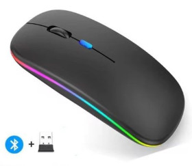 Миші Мыши ^/--/^ Бездротова миша на акумуляторі, двохрежимна - Bluetooth і 2.4 /--/ G ^_^^^ Беспроводная мышь на аккумуляторе, двухрежимная - Bluetooth и 2.4 /--/ G - фото фото фото