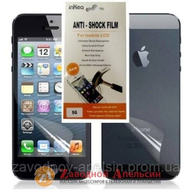 Плівки для екранів Пленки для экранов ^/--/^ Бронированная пленка iPhone 5 5 /--/ S inKea Anti-Shock Film 2 /--/ side ^_^^^ Броньована плівка iPhone 5 5 /--/ S inKea Anti-Shock Film 2 /--/ side - фото фото фото