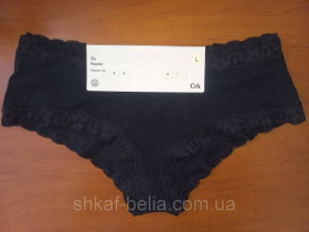 Труси Трусы ^/--/^ 3 шт Трусики 50-52 р L C&amp;amp;A Хлопок Хипстер ^_^^^ 3 шт Трусики 50-52 г. L C&amp;A Хлопок Хипстер - фото фото фото