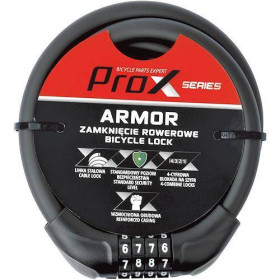 Велозамки, сигналізації Велозамки, сигнализации ^/--/^ Замок ProX Armor кодовий 12 /--/ х /--/ 1200 мм. чорний (A-Z-0331) ^_^^^ Замок ProX Armor кодовый 12 /--/ х /--/ 1200 мм черный (A-Z-0331) - фото фото фото