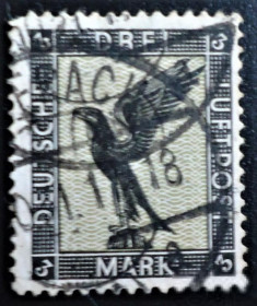 Німецька імперія (-) Германская империя (-) ^/--/^ Германия империя 1926 г. № 383 гашеная ^_^^^ Німеччина імперія 1926 р. No 383 гашена - фото фото фото