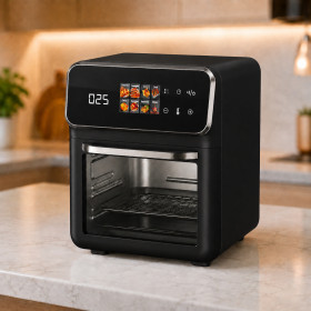 Інша техніка Другая техника ^/--/^ Чорна Електрична мультипіч Top Kitchen TK-00244 12 /--/ л / Аерогриль з сенсорним керуванням 2400 Вт 10 програм ^_^^^ Черная Электрическая мультипич Top Kitchen TK-00244 12 /--/ л / Аэрогриль с сенсорным управлением 2400 Вт 10 программ - фото фото фото