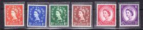 Великобританія Великобритания ^/--/^ Великобритания  1957 г MNH - HM QE-II -  стандарт  - 2 /--/ а скана ^_^^^ Великобританія 1957 MNH - HM QE-II - стандарт - 2 /--/ а скана - фото фото фото